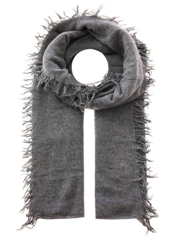 Zwillingsherz Kaschmirschal 100% XXL Kaschmir Fransenschal von Zwillingsherz