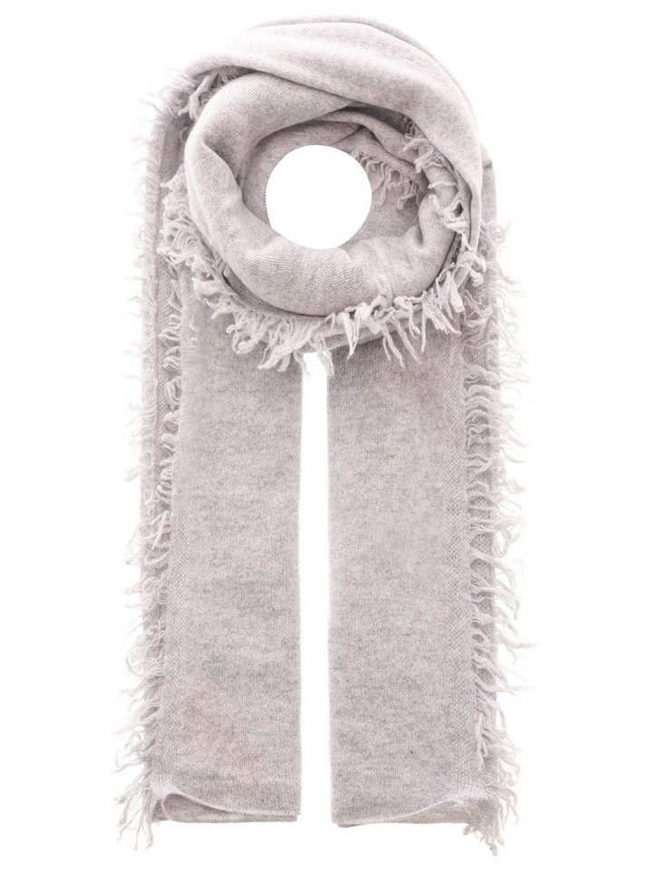 Zwillingsherz Kaschmirschal 100% XXL Kaschmir Fransenschal von Zwillingsherz