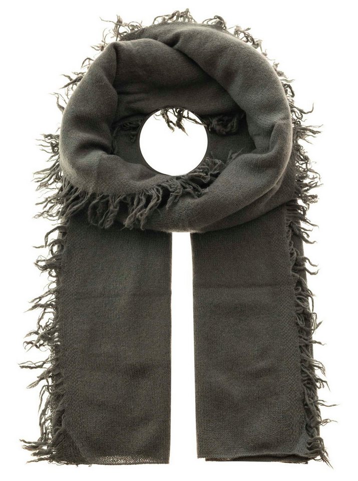 Zwillingsherz Kaschmirschal 100% XXL Kaschmir Fransenschal von Zwillingsherz