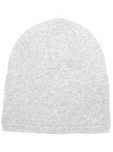 Zwillingsherz Mütze Beanie Slouch mit Kaschmir für Mädchen Jungen Kinder - Hochwertige Cashmere Cap Kappe im Uni Muster Motiv - Perfekt für Frühjahr Sommer Herbst Winter - Warme Haube von Zwillingsherz