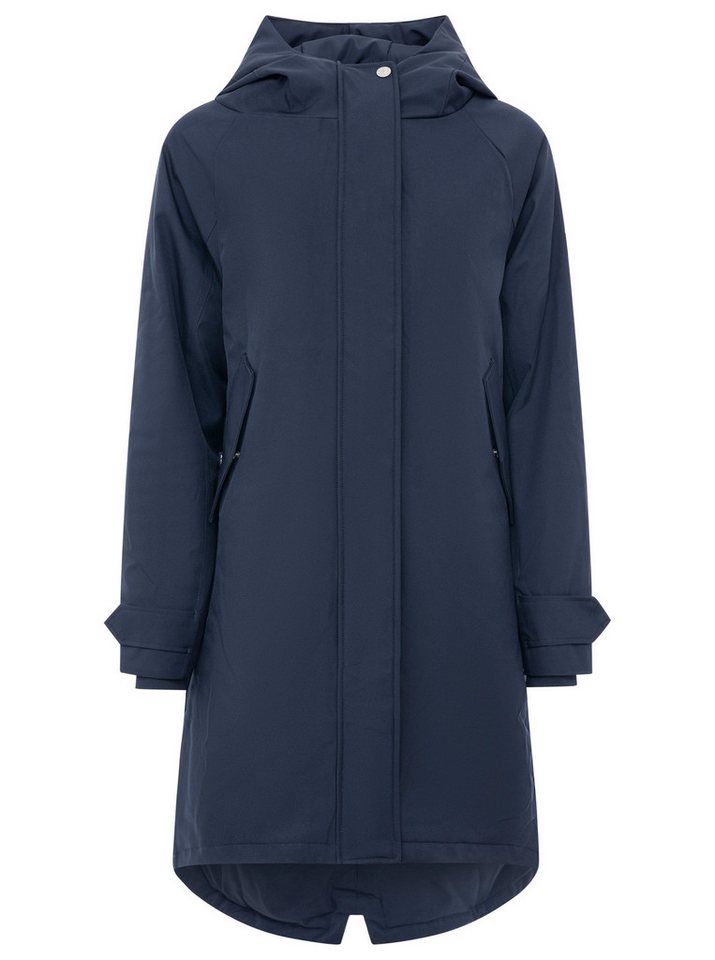 Zwillingsherz Parka "Keep Smiling" Druckknöpfe, Kapuze, Reißverschluss, Seitliche Taschen von Zwillingsherz