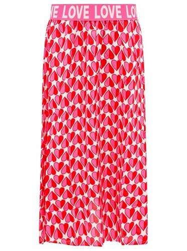 Zwillingsherz Rock Maxirock Midirock bunt Gemustert mit Gummibung S/M von Zwillingsherz