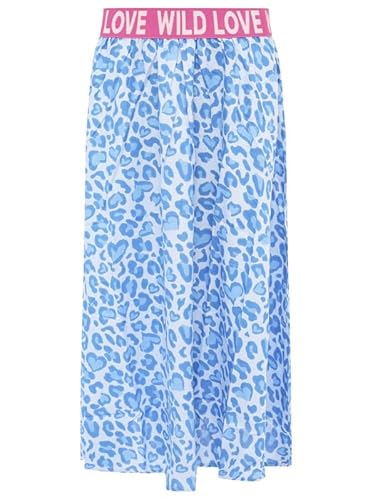 Zwillingsherz Rock mit Muster Damen bunt Elastischer Bund Boho von Zwillingsherz