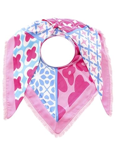 Zwillingsherz Schal Dreieckstuch Damen Halstuch viele verschiedene Muster Freizeit 100% Viskose von Zwillingsherz