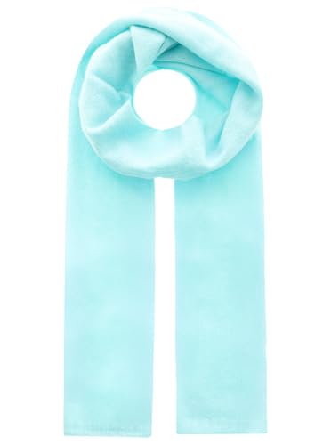 Zwillingsherz Schal aus 100% Kaschmir - Hochwertiger Strickschal Classic Uni Design Damen Frauen - XXL Hals-Tuch Damenschal Übergangsschal warm weich kuschelig - Strick-Waren Frühling Herbst Winter von Zwillingsherz