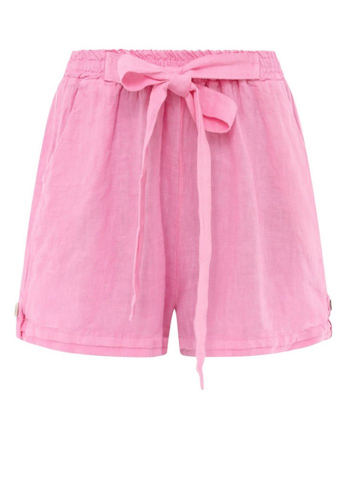 Zwillingsherz Shorts Zwillingsherz Damen Shorts Bermuda aus 100 % Leinen von Zwillingsherz