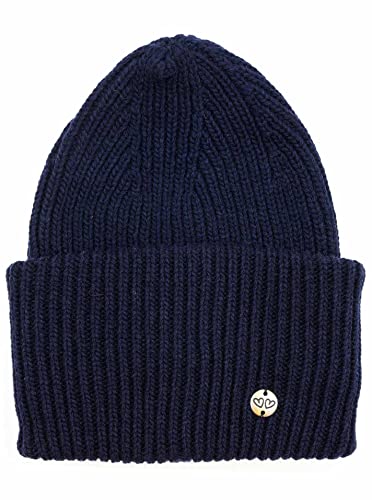 Zwillingsherz Slouch-Beanie-Mütze - Hochwertige Strickmütze für Damen Mädchen Jungen - Hat - Unisex - One Size - warm und weich im Sommer Herbst und Winter - nachhaltig Grobstrick von Zwillingsherz