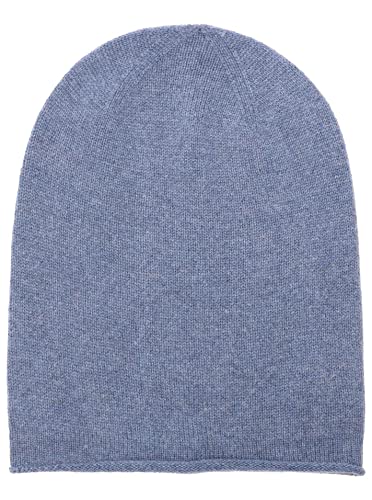 Zwillingsherz Slouch-Beanie-Mütze aus 100% Kaschmir - Hochwertige Strickmütze für Damen Mädchen Jungen - Hat - Unisex - One Size - warm und weich im Sommer Herbst und Winter - JNS von Zwillingsherz