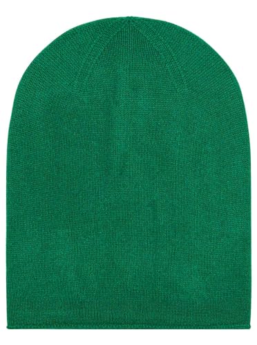 Zwillingsherz 100% Kaschmir Slouch-Beanie – Strickmütze aus Cashmere – Hochwertige Mütze für Damen – Wintermütze One Size – Weiche & warme Mütze – Premium Qualität für Herbst, Winter & Frühling von Zwillingsherz