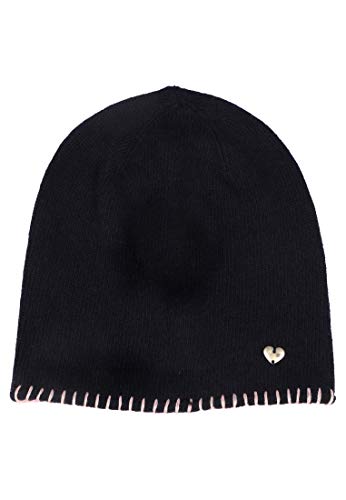 Zwillingsherz Slouch-Beanie-Mütze mit Kaschmir - Hochwertige Strickmütze für Kinder Mädchen Jungen - Hat - Unisex - warm und weich im Sommer Herbst und Winter von Cashmere Dreams Navy von Zwillingsherz