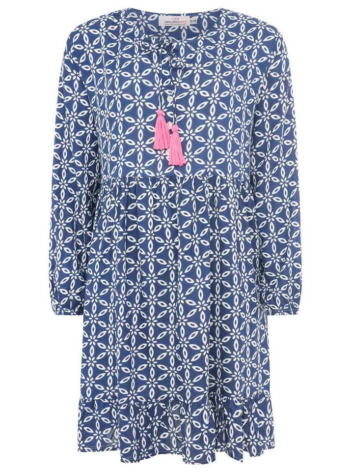 Zwillingsherz Sommerkleid "Stargazing" Kordeln mit Tasseln von Zwillingsherz