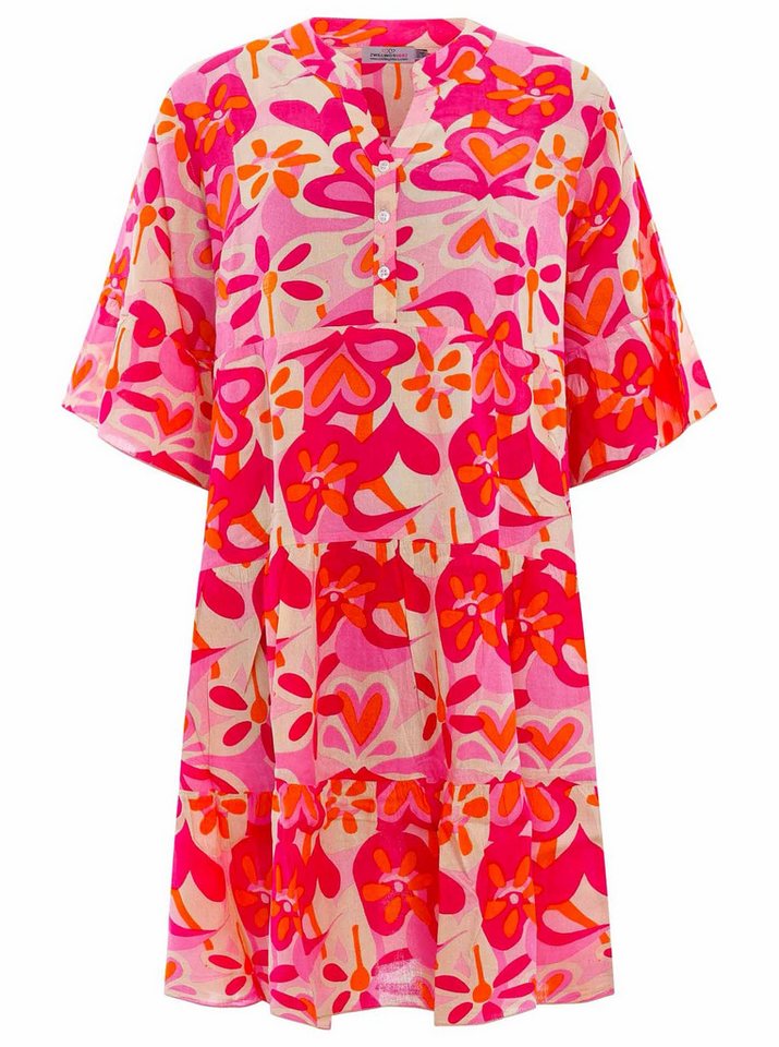 Zwillingsherz Sommerkleid Zwillingsherz Kleid Hannah Blumen- und Herzmuster von Zwillingsherz