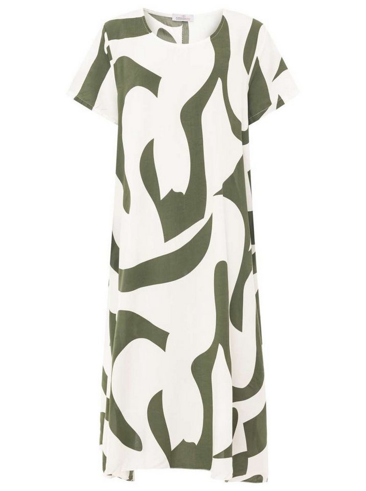 Zwillingsherz Sommerkleid Zwillingsherz Maxikleid "Abstrakt" Geometrisches Muster von Zwillingsherz