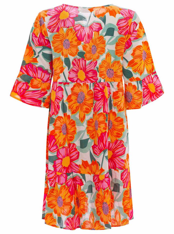 Zwillingsherz Sommerkleid mit floralem Print Zwillingsherz Sommerkleid mit floralem Print von Zwillingsherz