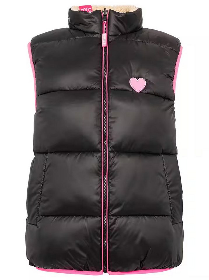 Zwillingsherz Steppweste Steppweste "Teddy Wendbar" khaki oder schwarz Wendbar Zwillingsherz Steppweste Steppweste "Teddy Wendbar" khaki oder schwarz Wendbar von Zwillingsherz