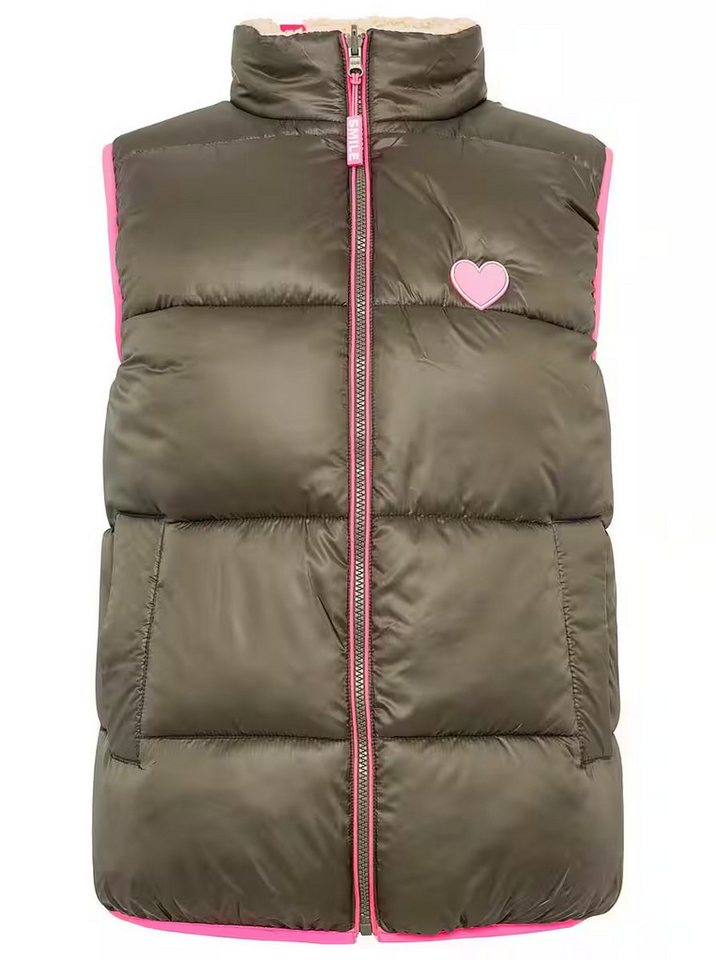 Zwillingsherz Steppweste Steppweste "Teddy Wendbar" khaki oder schwarz Wendbar Zwillingsherz Steppweste Steppweste "Teddy Wendbar" khaki oder schwarz Wendbar von Zwillingsherz