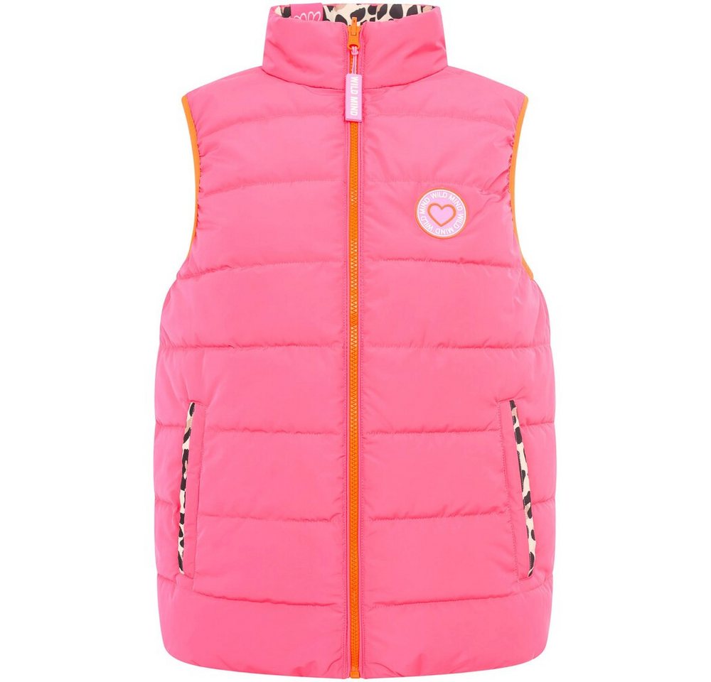 Zwillingsherz Steppweste Wendeweste kurz "Leo" von Zwillingsherz