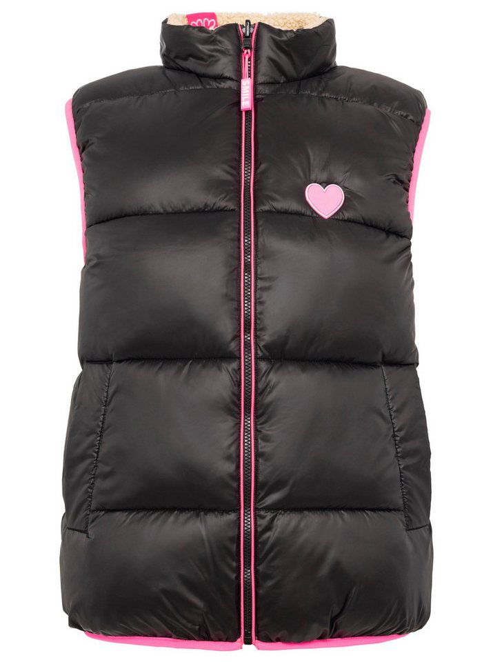 Zwillingsherz Steppweste Zwillingsherz Steppweste "Teddy Wendbar" khaki oder schwarz Wendbar Zwillingsherz Steppweste Zwillingsherz Steppweste "Teddy Wendbar" khaki oder schwarz Wendbar von Zwillingsherz