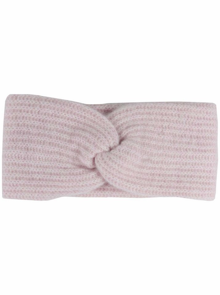 Zwillingsherz Stirnband "Rippe" breit, gerippt, mit Knotendetail von Zwillingsherz