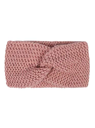 Zwillingsherz Stirnband mit Knoten - Hochwertiges Strick-Kopfband für Damen Frauen Mädchen - Wolle - Ohrenschutz - Haarband - warm weich und luftig für Frühjahr Herbst und Winter - altr von Zwillingsherz