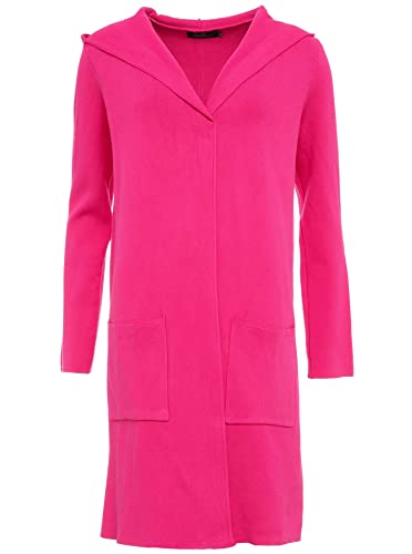 Zwillingsherz Strickjacke Cardigan für Damen Frauen - Hochwertiger Mantel Überwurf warm weich und kuschelig mit Kapuze - Perfekt für Frühjahr Herbst Winter - Cape Umhang mit weichem Strick von Zwillingsherz