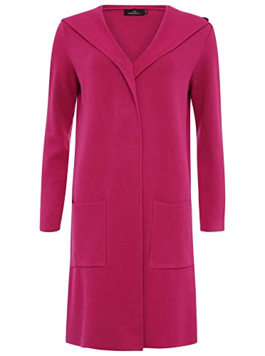 Zwillingsherz Strickjacke Cardigan für Damen Frauen - Hochwertiger Mantel Überwurf warm weich und kuschelig mit Kapuze - Perfekt für Frühjahr Herbst Winter - Cape Umhang mit weichem Strick von Zwillingsherz