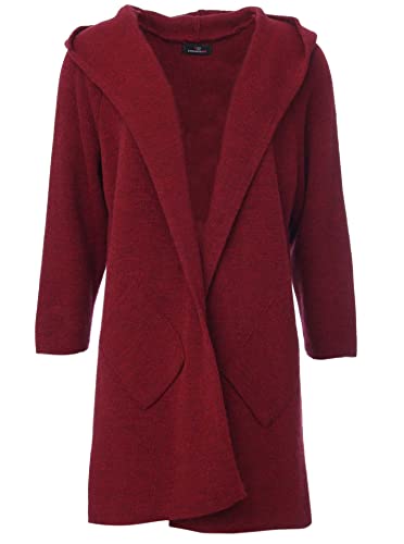 Zwillingsherz Strickjacke Cardigan für Damen - Hochwertiger Mantel Überwurf warm kuschelig weich mit Kapuze - Cape Umhang Strick Frühjahr Herbst Winter Zwillingsherz Strickjacke Cardigan für Damen - Hochwertiger Mantel Überwurf warm kuschelig weich mit Kapuze - Cape Umhang Strick Frühjahr Herbst Winter von Zwillingsherz