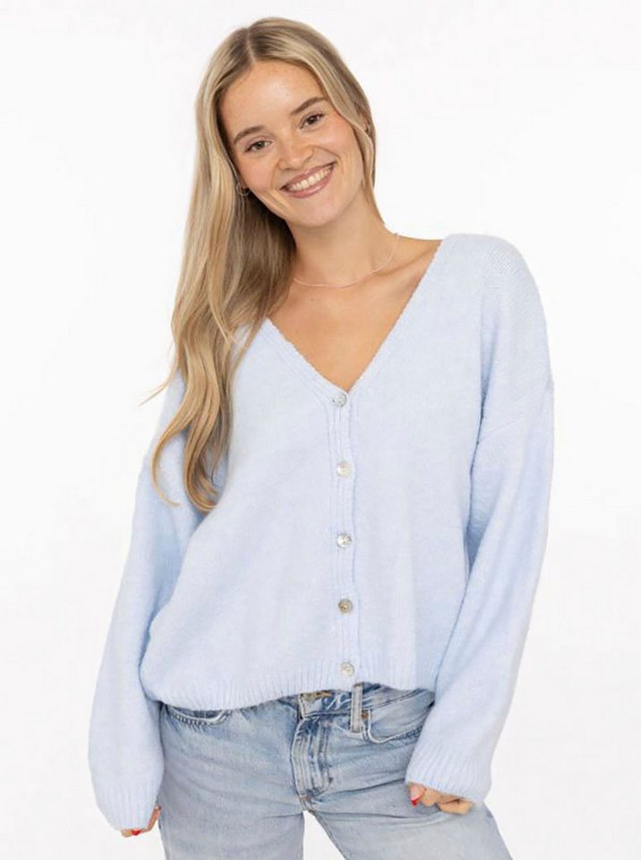 Zwillingsherz Strickjacke "Knöpfe" kuschelig, mit kleinen Knöpfen und Wollanteil von Zwillingsherz