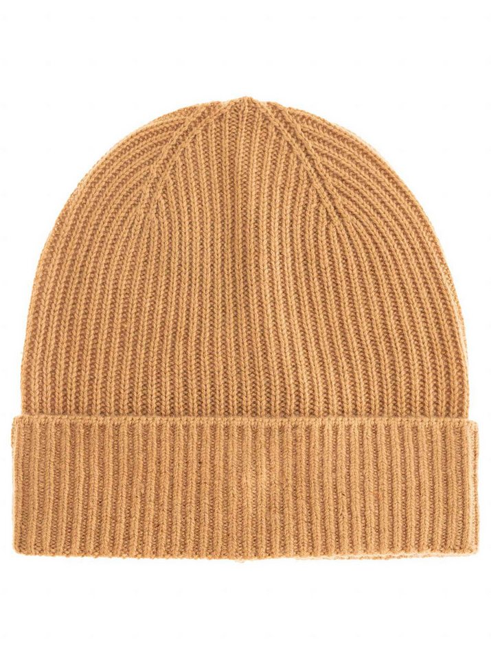 Zwillingsherz Strickmütze 100% Kaschmir Umschlagmütze von Zwillingsherz