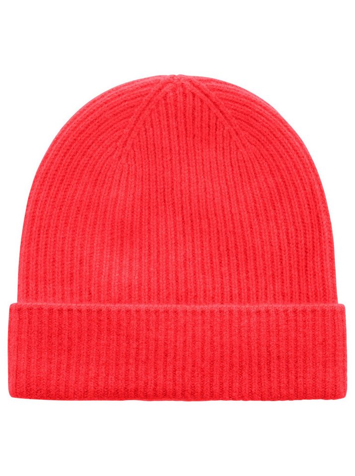 Zwillingsherz Strickmütze 100% Kaschmir Umschlagmütze von Zwillingsherz