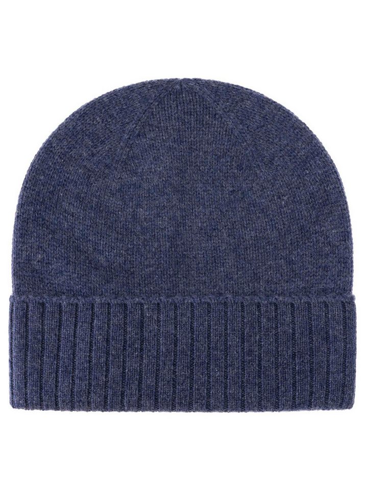 Zwillingsherz Strickmütze Kaschmir Mütze Gerippter-Umschlag von Zwillingsherz