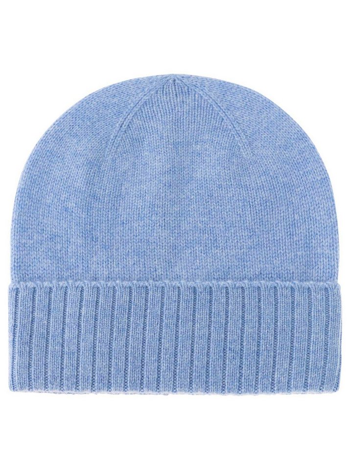 Zwillingsherz Strickmütze Kaschmir Mütze Gerippter-Umschlag von Zwillingsherz