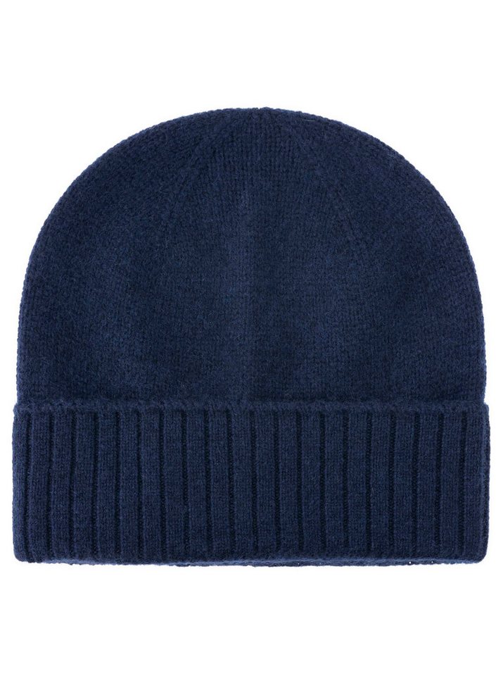 Zwillingsherz Strickmütze Kaschmir Mütze Gerippter-Umschlag von Zwillingsherz