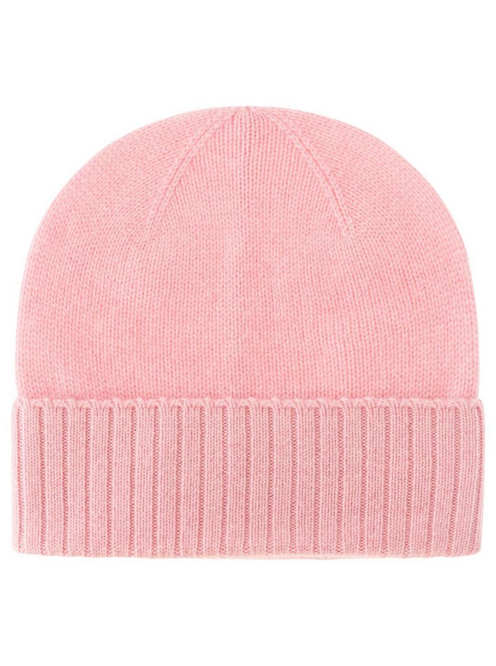 Zwillingsherz Strickmütze Kaschmir Mütze Gerippter-Umschlag von Zwillingsherz