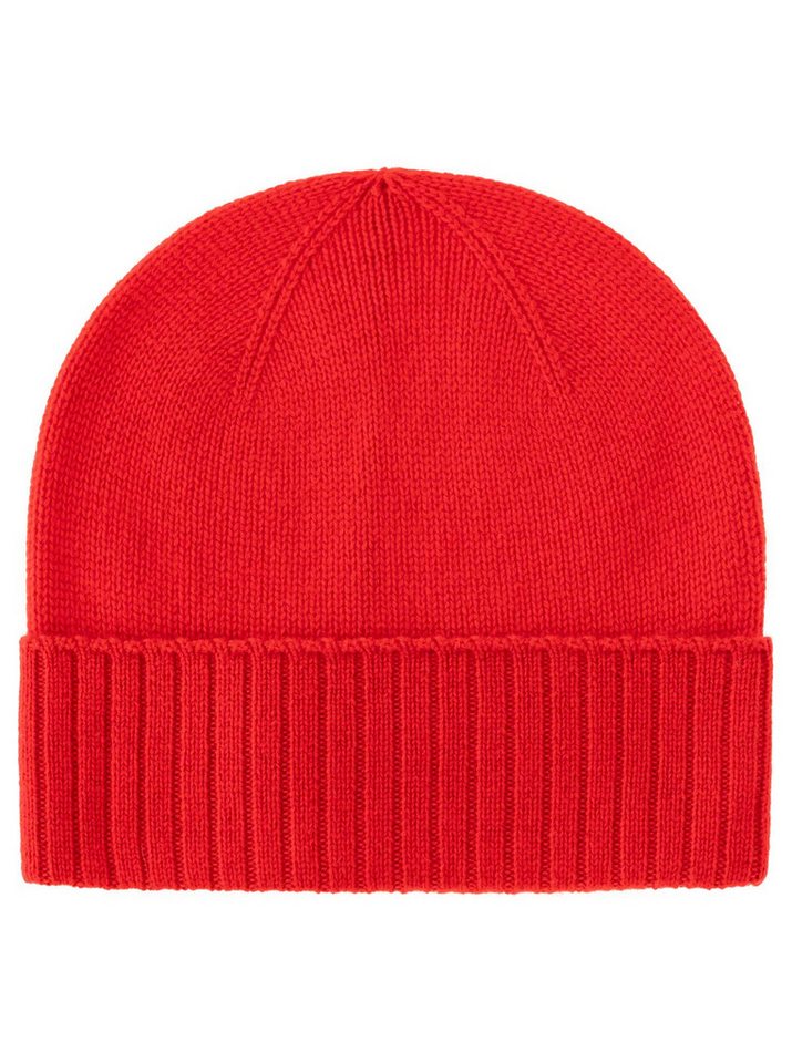 Zwillingsherz Strickmütze Kaschmir Mütze Gerippter-Umschlag von Zwillingsherz