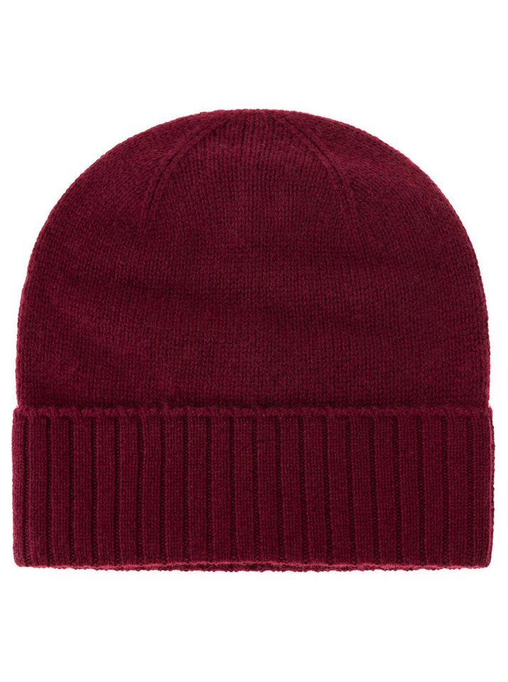 Zwillingsherz Strickmütze Kaschmir Mütze Gerippter-Umschlag von Zwillingsherz