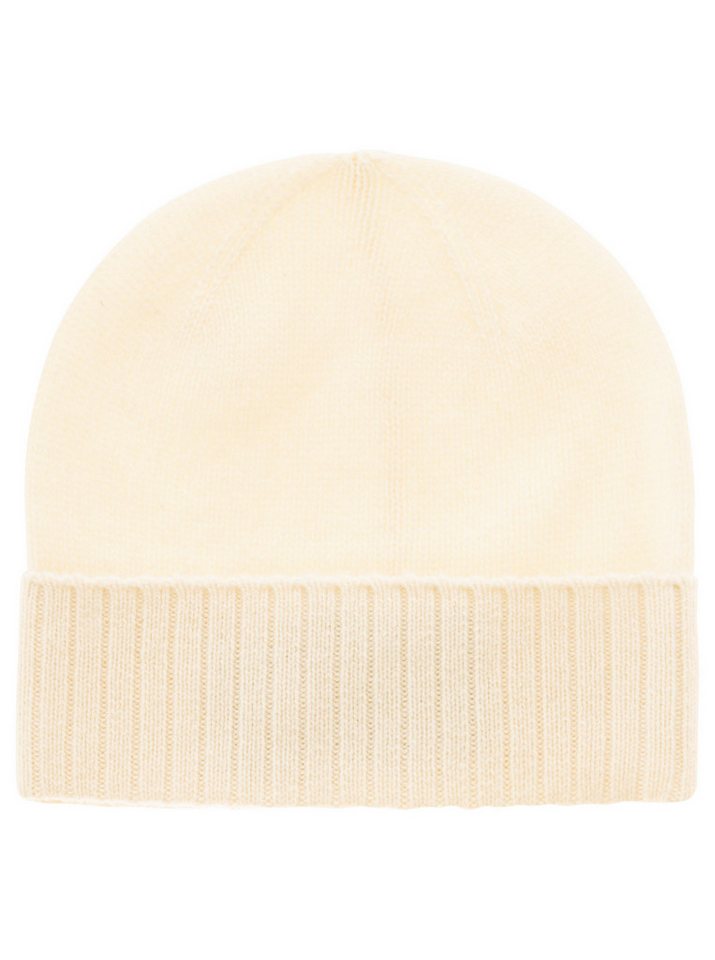 Zwillingsherz Strickmütze Kaschmir Mütze Gerippter-Umschlag von Zwillingsherz