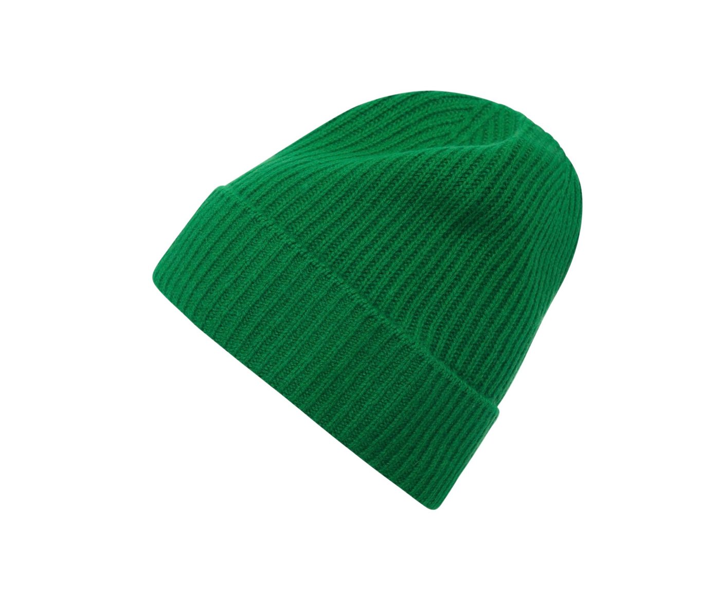 Zwillingsherz Strickmütze Zwillingsherz Damen Mütze Beanie aus 100 % Kaschmir Breiter Umschlag von Zwillingsherz