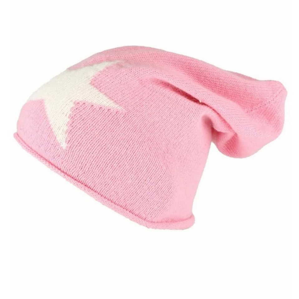Zwillingsherz Strickmütze Zwillingsherz Damen Mütze Sternlein von Zwillingsherz