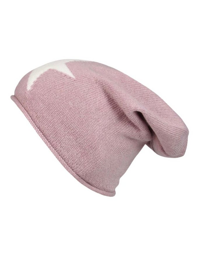 Zwillingsherz Strickmütze Zwillingsherz Damen Mütze Sternlein von Zwillingsherz