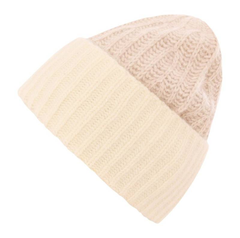 Zwillingsherz Strickmütze Zwillingsherz Grobstrickmütze twotone von Zwillingsherz