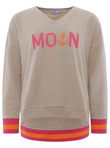 Zwillingsherz Sweatshirt Damen Pullover Modell Moin Shirt Langarm Gr. S bis 2XL von Zwillingsherz