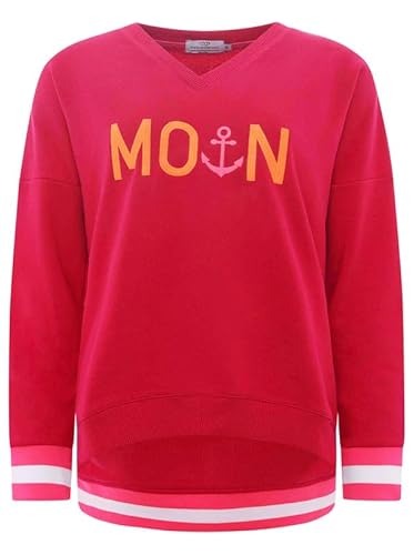 Zwillingsherz Damen Pullover Hoodie Sweatshirt Pulli Hoody mit Kapuze Damenbekleidung Herbst Übergangspullover Moin Hoodie Kapuzenpullover Wintermode Frauen von Zwillingsherz