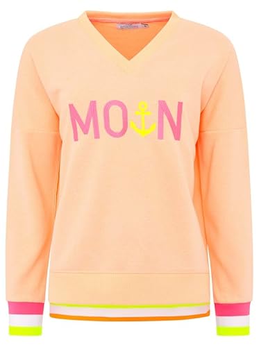 Zwillingsherz Damen Pullover Hoodie Sweatshirt Pulli Hoody mit Kapuze Damenbekleidung Herbst Übergangspullover Moin Hoodie Kapuzenpullover Wintermode Frauen von Zwillingsherz