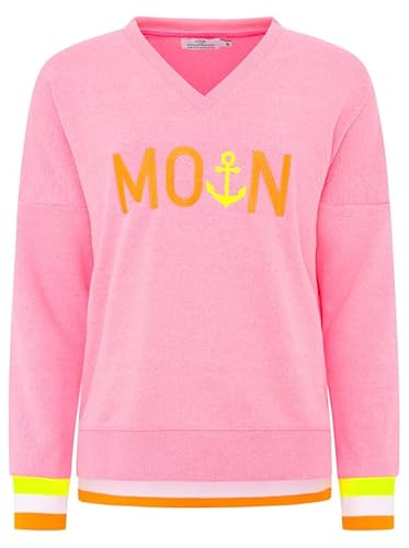 Zwillingsherz Sweatshirt Damen Pullover Modell Moin Shirt Langarm Gr. S bis 2XL von Zwillingsherz