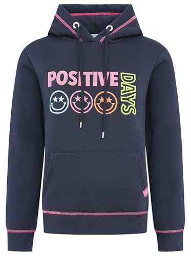 Zwillingsherz Damen Pullover Hoodie Sweatshirt Pulli Hoody mit Kapuze Damenbekleidung Herbst Übergangspullover Moin Hoodie Kapuzenpullover Wintermode Frauen von Zwillingsherz