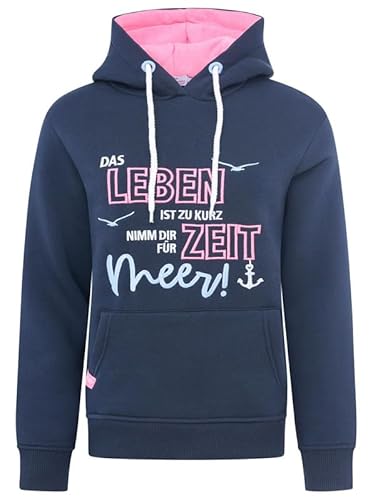 Zwillingsherz Damen Pullover Hoodie Sweatshirt Pulli Hoody mit Kapuze Damenbekleidung Herbst Übergangspullover Moin Hoodie Kapuzenpullover Wintermode Frauen von Zwillingsherz