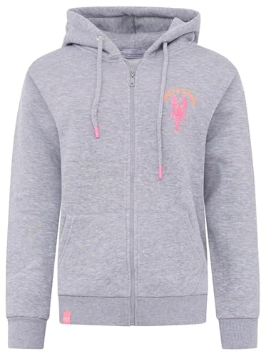 Zwillingsherz Sweatshirt Hoodiejacke Hoodie Pullover Sweater Strickjacke Sweatjacke Damen Langarm Gr. L von Zwillingsherz