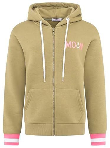 Zwillingsherz Sweatshirt Hoodiejacke Sweatjacke Damen Modell Moin Langarm Gr. XXL von Zwillingsherz