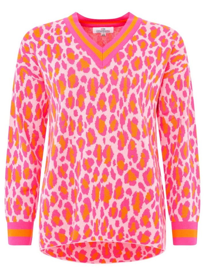 Zwillingsherz Sweatshirt Leo Leopard von Zwillingsherz
